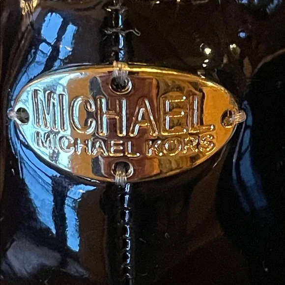 Michael Kors Black Patent Leather Heels - Picture 7 of 7